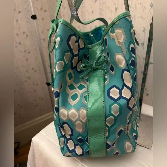 Brighton Vera Bradley Collab Canvas Tote - Picture 6 of 16